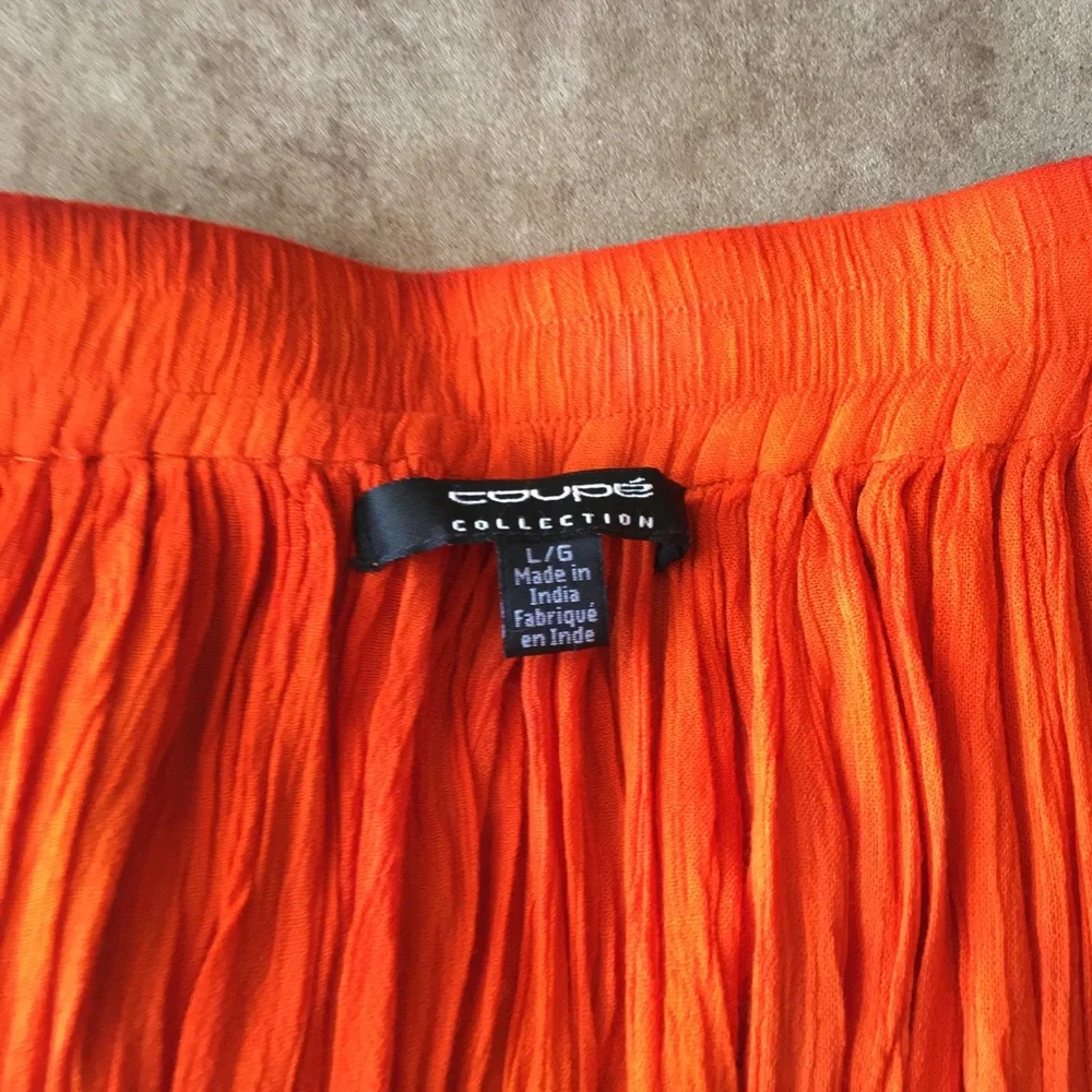 COUPE COLLECTION’ PRE-LOVED AUTHENTIC BOHO SWING STYLE MAXI DESIGN SKIRT - Picture 8 of 13